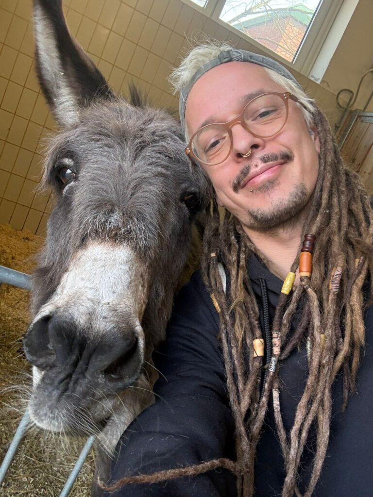 Alfred Kofler & Mary in Klinik © Österreichischer Tierschutzverein