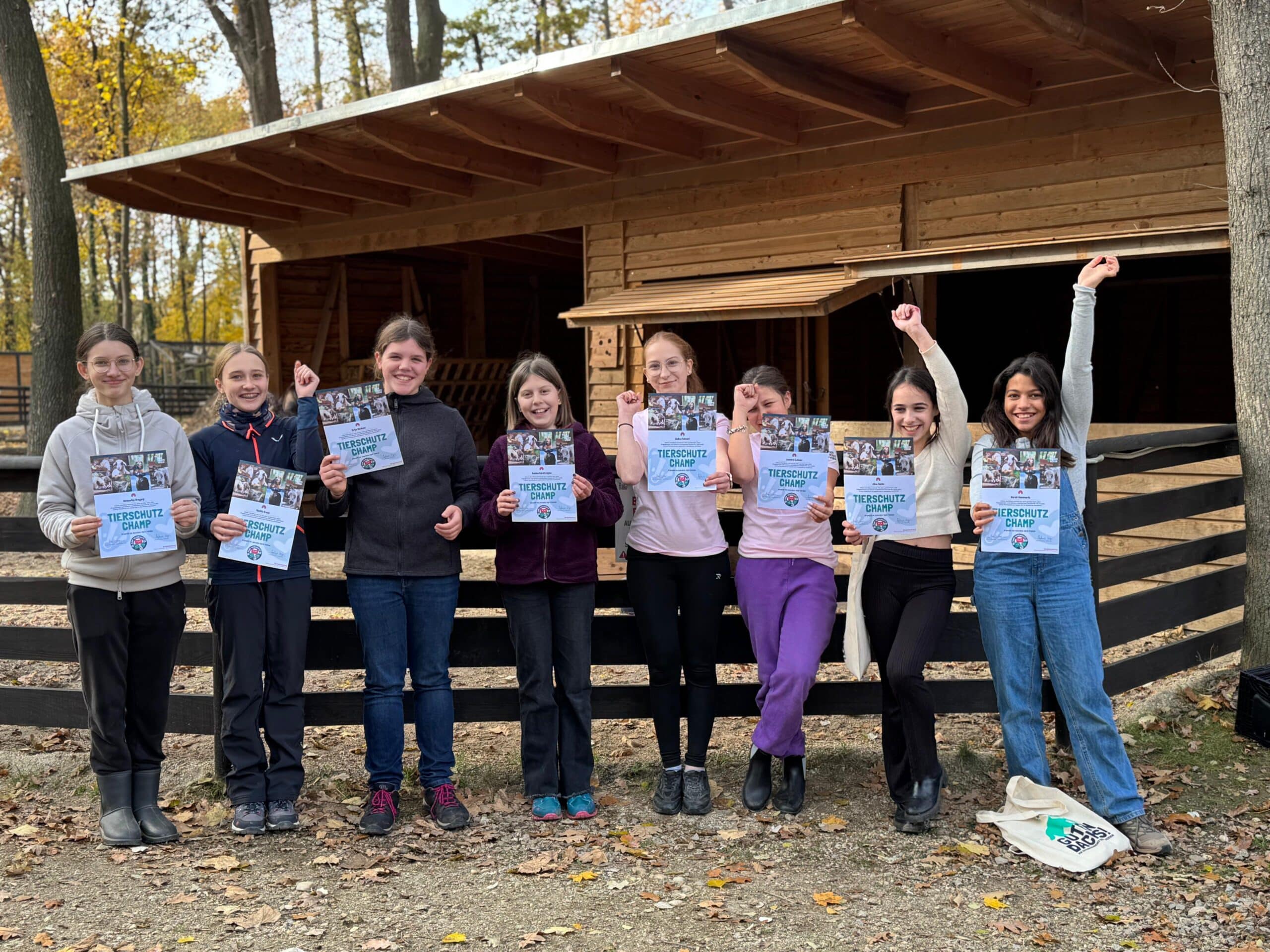 Camp Tierschutz Zertifikatsvergabe© Öster.Tierschutzverein