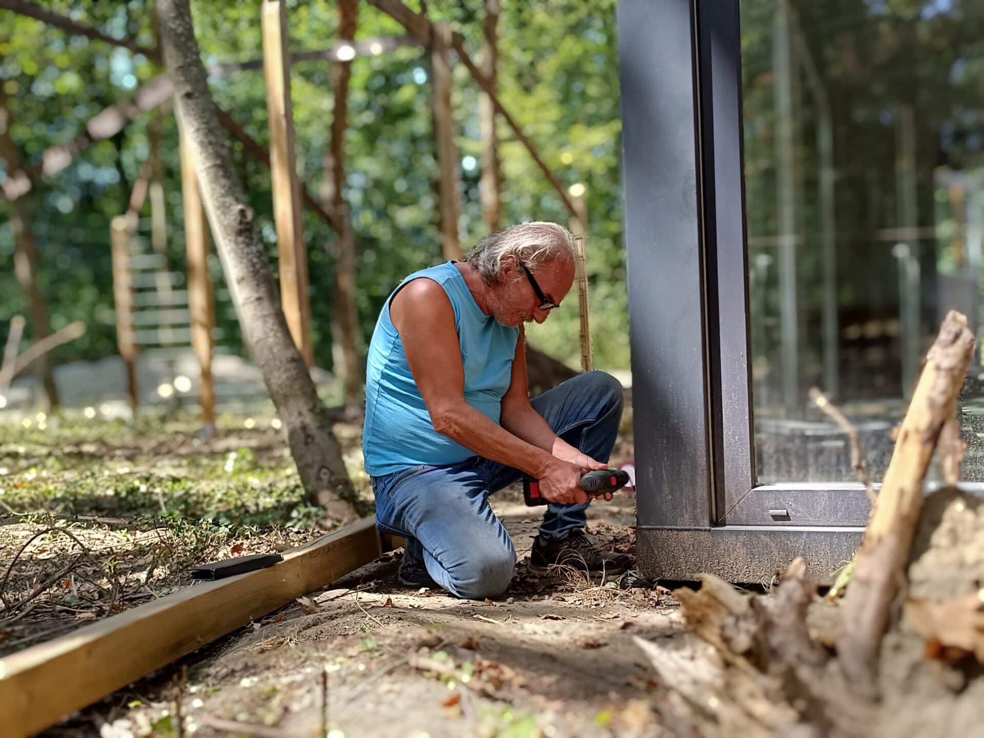 Bauarbeiten Katzenhaus