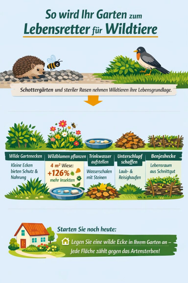 Grafik - tierfreundlicher Garten @ Österreichischer Tierschutzverein