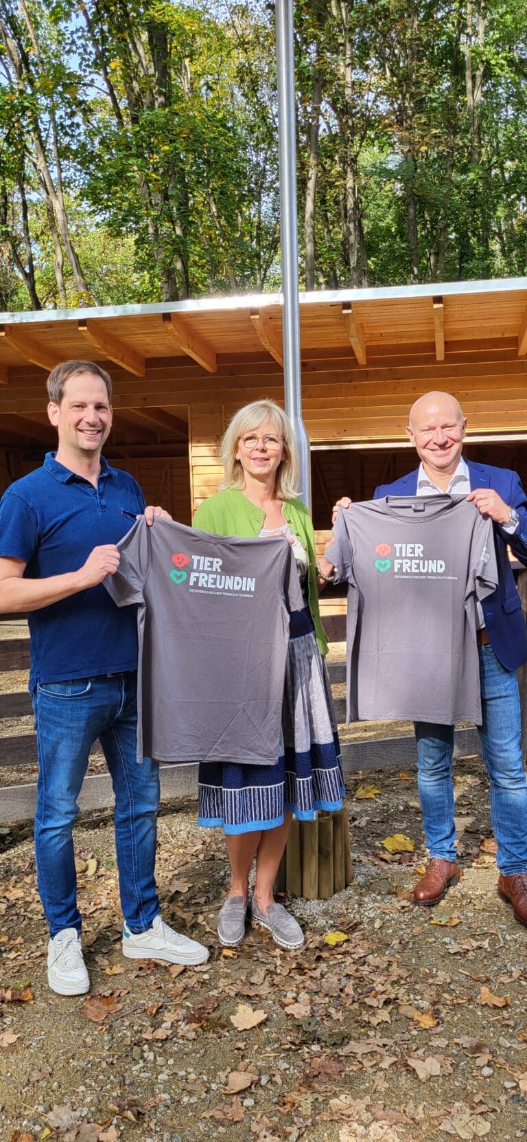 Alfons Hargassner (Österreichischer Tierschutzverein), Marie-Luise Fonatsch (Fonatsch GmbH), Norbert Kolowrat (ELEKTRON Austria GmbH)