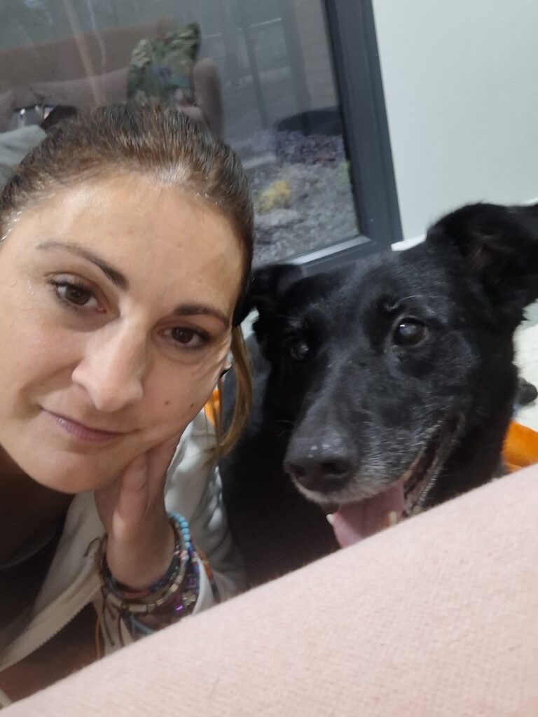 Victoria Telloglou & Blacky 1 © Österrreichischer Tierschutzverein